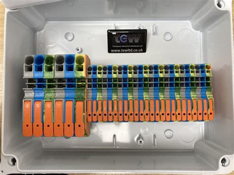 wago consumer unit junction box